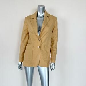 French Connection women beige jacket size 0 US